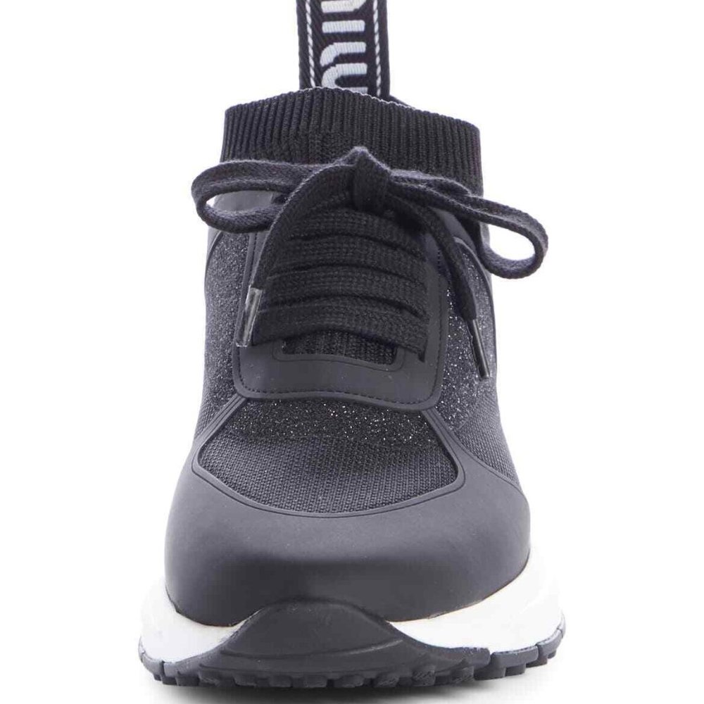Miu Miu Sock Sneaker Black Size 41 - image 3